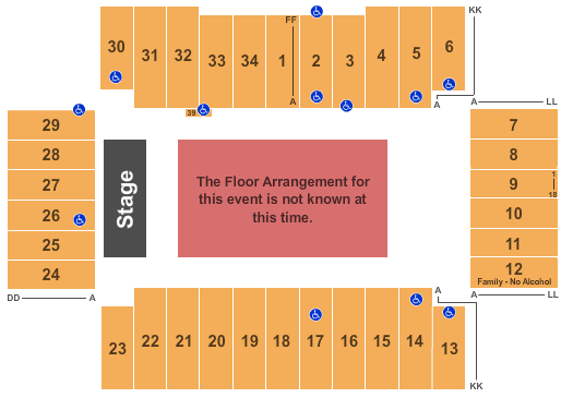 Fargodome Monster Jam Seating Chart