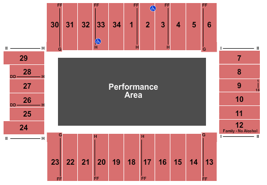 Fargodome Monster Jam Seating Chart